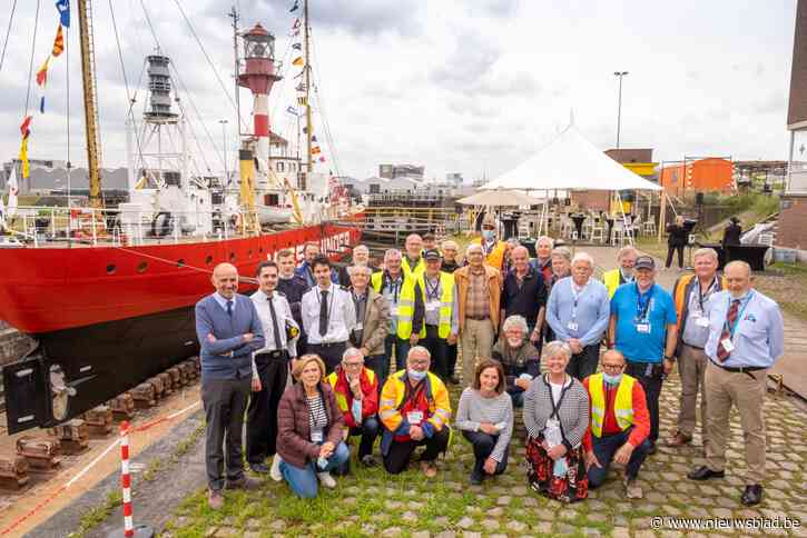 “Lichtschip Westhinder III wordt baken bij het binnenrijden van de stad”