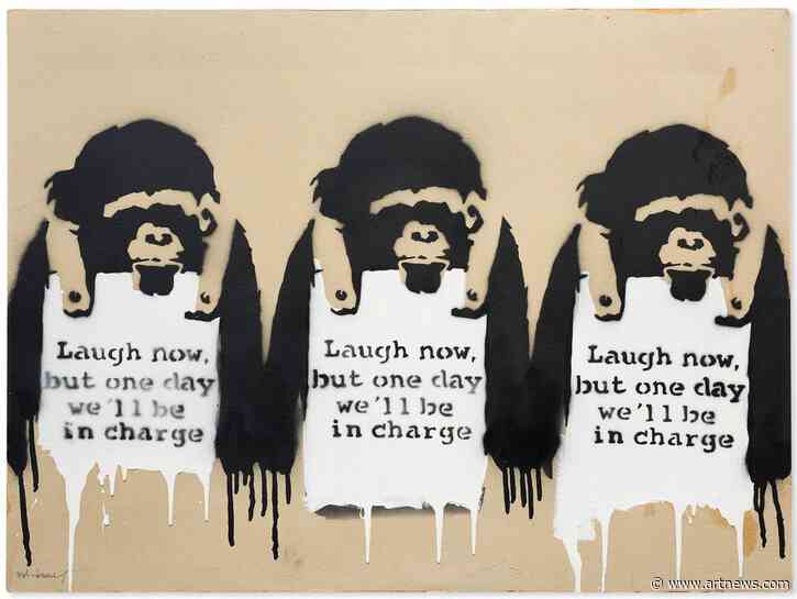 Banksy Dealt Blow in Trademark Case Involving Monkey Image