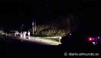 Abandonan el cadáver de un hombre en carretera a Suchitoto - Diario El Mundo