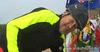 Mann aus Daun fährt mit dem E-Bike über den Jakobsweg - Trierischer Volksfreund