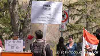 Saskatoon police post pictures of 41 people who allegedly attended protest against public health rules - CTV News Saskatoon