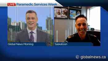 Showing appreciation for paramedics in Saskatoon | Watch News Videos Online - Globalnews.ca