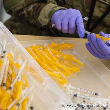 New DOD Messaging Aims to Persuade the Unvaccinated Half of the Active Force