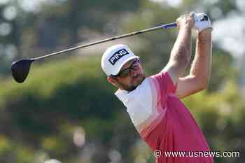 The Latest: PGA Champ Harrington Moving up Leaderboard