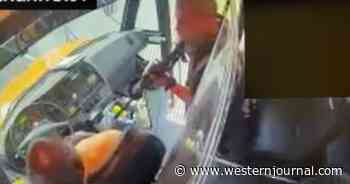 Punk Armed with Rifle Takes Over School Bus Full of Children, Driver Says Kids' Perfect Response Sent Suspect Running