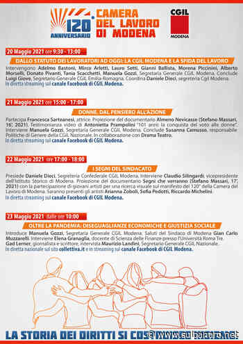 120° anniversario Camera del Lavoro di Modena, il 21 maggio presente Susanna Camusso - SulPanaro