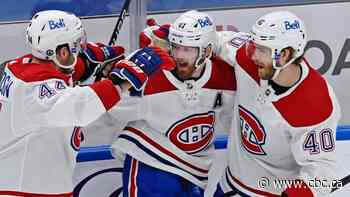 Byron's short-handed tally helps Habs draw 1st blood in series against Maple Leafs