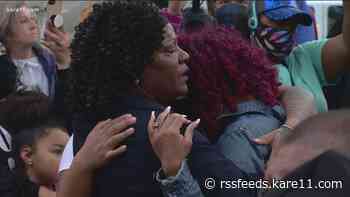 Community and county leaders gather to support families of kids shot in Minneapolis