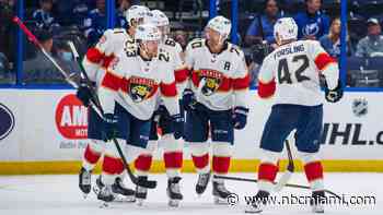 Lomberg Scores in OT to Lift Panthers Past Lightning, 6-5