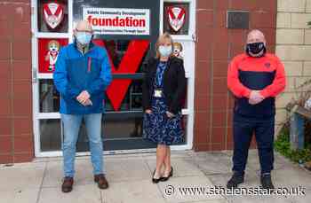 Saints take over Shining Lights centre in Sutton Manor - St Helens Star