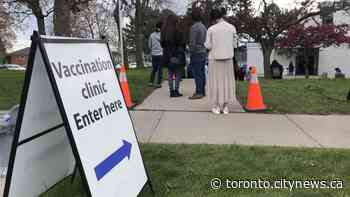 Pop-up COVID-19 vaccination clinics in Toronto on May 20 - CityNews Toronto
