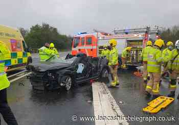 Driver of car destroyed in M65 crash tested positive for cocaine