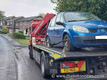 Police seize car in Westhoughton involved in criminal activity