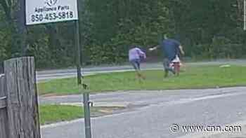 11-year-old girl fights off abductor at bus stop