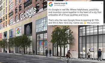 Google is set to open its first physical retail store in New York City