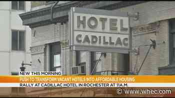 Group pushing for transformation of vacant hotels into affordable housing