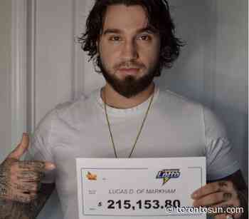 Markham lottery winner 'pays it forward' after $215K win - Toronto Sun