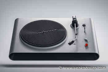 This Supersonic Turntable’s aesthetics are inspired by the current brutalist architecture trend! - Yanko Design