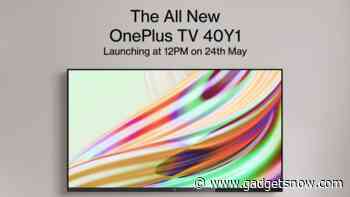 OnePlus TV 40Y1 launch on May 24 confirmed, to be available via Flipkart