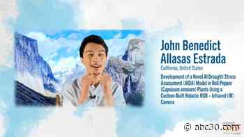 Clovis North student wins $50k for his model that measures drought stress in plants