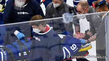 Toronto Maple Leafs captain John Tavares discharged from hospital, out indefinitely