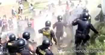 Huaura: Policía desalojó a familias que invadieron zona arqueológica de Hualmay - América Televisión