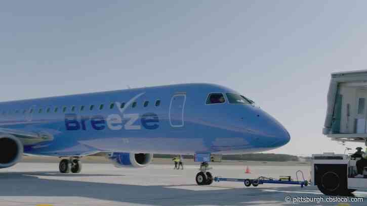 New Airline Breeze Airways Launches Service From Pittsburgh To 4 Cities
