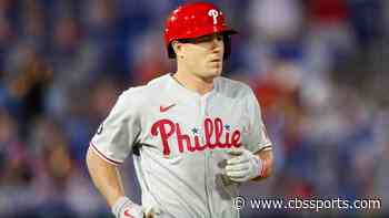 Phillies place catcher J.T. Realmuto on injured list, alter rotation ahead of series vs. Red Sox