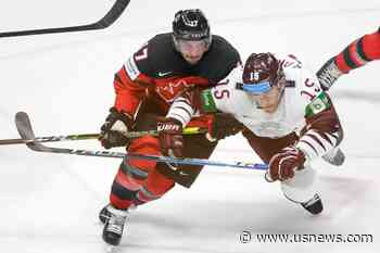 Host Latvia Beats Canada 2-0 in World Hockey Opener