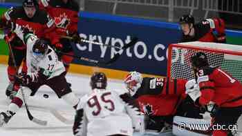 Latvia stuns Canada 2-0 at world men's hockey championship