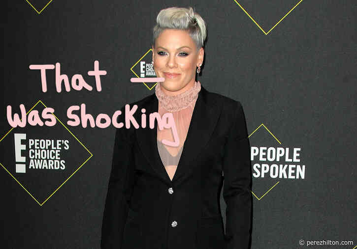 Pink Says Her First Relationship With A Woman Did Not Turn Out As She Expected!