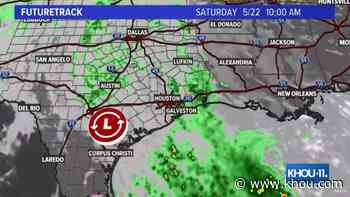 Gulf weather update: Tropical disturbance chances for development drop to 50% - KHOU.com