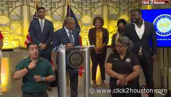 50 Cent, Mayor Turner announce program to help Houston high schoolers at Kashmere, Worthing and Wheatley - KPRC Click2Houston