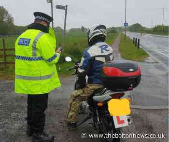 Police tackle dangerous drivers speeding on wet roads - The Bolton News