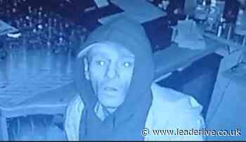 Police issue CCTV image of man wanted in connection to pub break in - LeaderLive