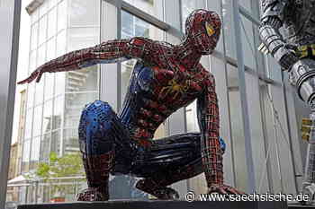 Riesa: Spiderman in der Sparkasse - Sächsische.de