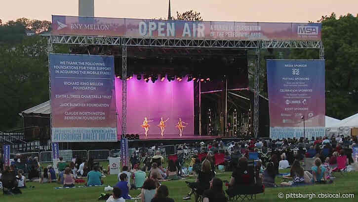 Pittsburgh Ballet Theater Holds Outdoor Performance In Schenley Park