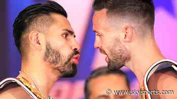Taylor shoves Ramirez as undisputed clash erupts