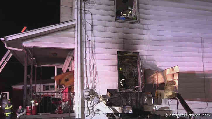 Firefighters Rescue Dog While Battling Beaver Falls Apartment Blaze