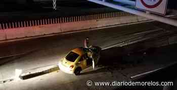Choca y muere tras estrellarse contra muro en el Paso Express Cuernavaca - Diario de Morelos
