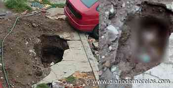 Joven cae a "socavón" en el ALM Cuernavaca y muere; lo descubre una familia - Diario de Morelos