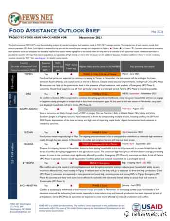Food Assistance Outlook Brief, May 2021 - World - ReliefWeb