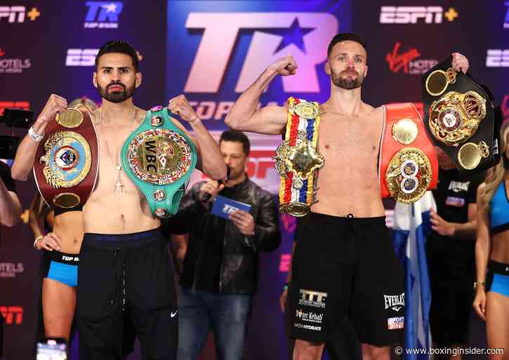 Jose Ramirez and Josh Taylor Will Take Gold Over Glory in Undisputed Title Fight