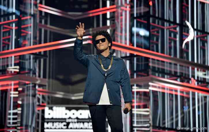 Bruno Mars becomes first artist to have five songs certified Diamond