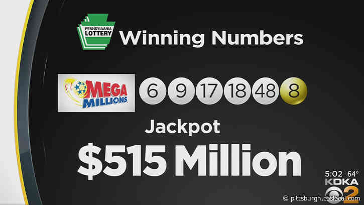 Mega Millions Jackpot Ticket Worth Estimated $515 Million Sold In Pennsylvania