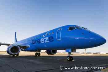 Breeze Airways to launch nonstop flights from Rhode Island to S.C., Va., and Penn. - The Boston Globe