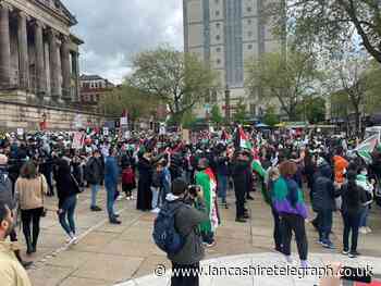 Huge crowds turn out at pro-Palestine rallies in Preston and Bolton