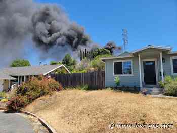 California teenagers cause massive fire, power outage with flaming tennis ball