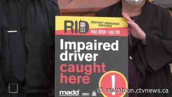 MADD Saskatoon and Corman Park police team up for impaired driver awareness campaign - CTV News Saskatoon