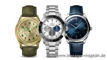 Besondere Uhren: Chronometer von Omega, Zenith und Montblanc